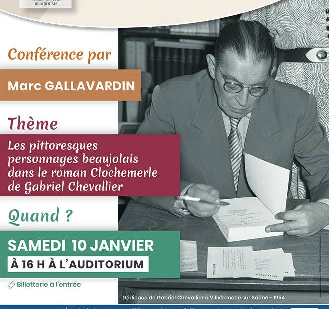 Affiche conférence janvier 2026